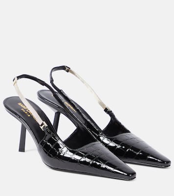 Escarpins Blake en cuir embossé | Saint Laurent