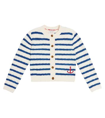 Cárdigan en mezcla de algodón a rayas | Scotch & Soda Kids