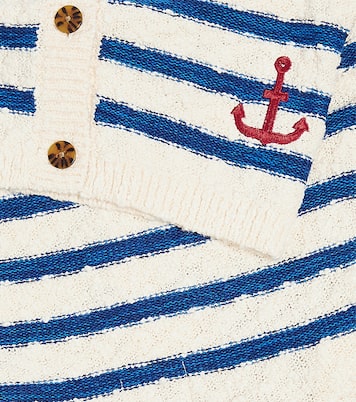 Cárdigan en mezcla de algodón a rayas | Scotch & Soda Kids