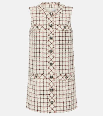 Laurel cotton-blend tweed minidress | Veronica Beard