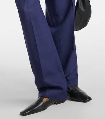 Weite Hose aus Leinen | Loro Piana