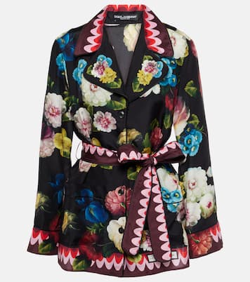 Bedrucktes Hemd aus Seide | Dolce&Gabbana
