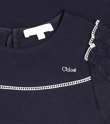 Camiseta de jersey de algodón | Chloé Kids