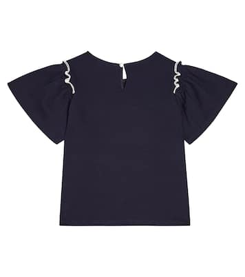 Camiseta de jersey de algodón | Chloé Kids