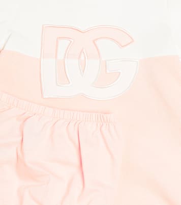 Baby DG cotton dress | Dolce&Gabbana Kids