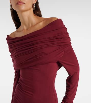 Bound off-shoulder gown | Entire Studios