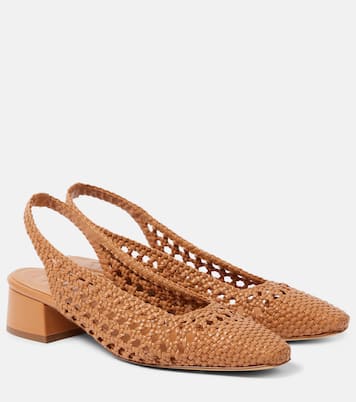 Pumps slingback Nova Tarragona in pelle | Souliers Martinez