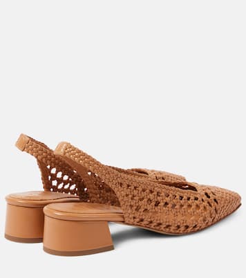 Pumps slingback Nova Tarragona in pelle | Souliers Martinez