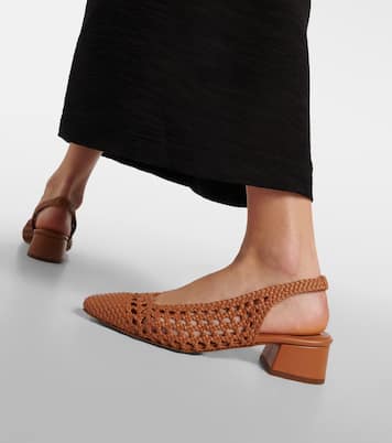 Pumps slingback Nova Tarragona in pelle | Souliers Martinez