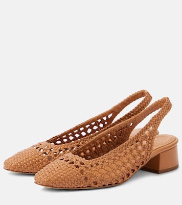 Pumps slingback Nova Tarragona in pelle | Souliers Martinez