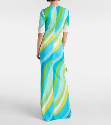 Robe longue imprimée | Pucci
