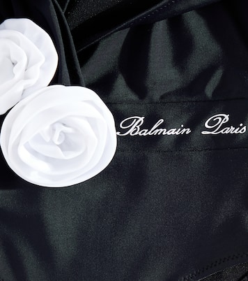 Maillot de bain asymétrique à fleurs | Balmain Kids