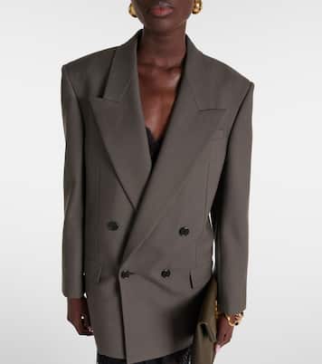 Blazer aus Woll-Gabardine | Saint Laurent