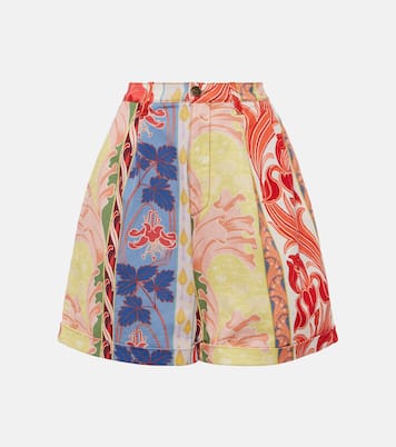 Shorts di jeans con stampa | Etro