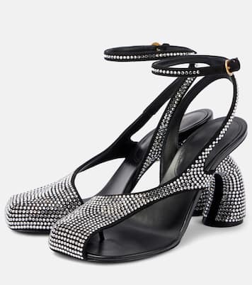 Pumps aus Leder mit Kristallen | Dries Van Noten
