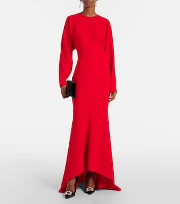 Robe Marlette aus Crêpe | Costarellos
