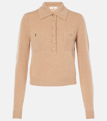 Wool and cashmere polo sweater | Chloé