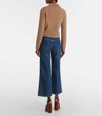 Wool and cashmere polo sweater | Chloé