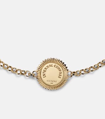 Bracelet Internal Compass en or 18 ct et diamants | FoundRae