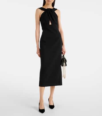 Abito midi Elora con cut-out | Rebecca Vallance