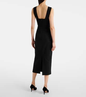 Abito midi Elora con cut-out | Rebecca Vallance