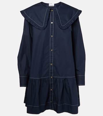 Robe chemise en coton | Ganni