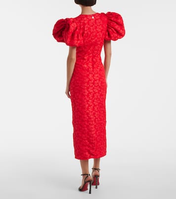 Robe midi en jacquard | Rotate