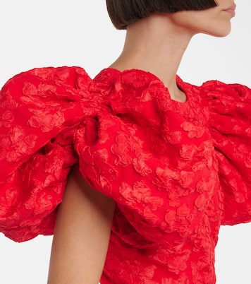 Robe midi en jacquard | Rotate