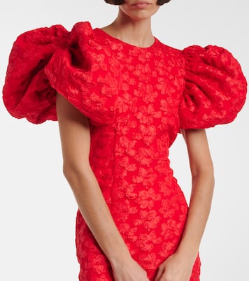 Robe midi en jacquard | Rotate