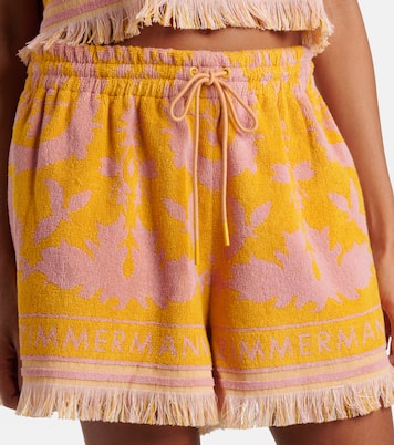 Shorts Wylie in spugna di cotone | Zimmermann
