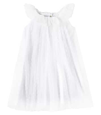 Besticktes Kleid Nuance aus Tüll | Bonpoint