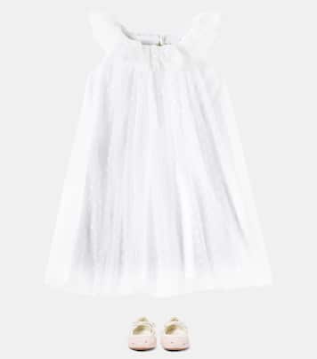 Besticktes Kleid Nuance aus Tüll | Bonpoint