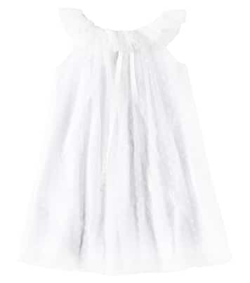 Besticktes Kleid Nuance aus Tüll | Bonpoint