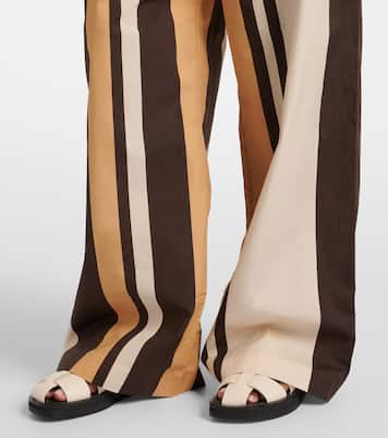 Pantaloni a gamba larga Savanna in cotone | SIR