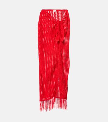 Thyri open-knit beach cover-up | Simkhai