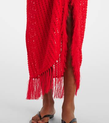 Thyri open-knit beach cover-up | Simkhai
