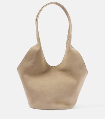 Sac Phantom Bucket Medium en daim | Aesther Ekme