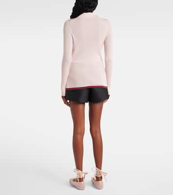 Polo de cachemir y seda | Gucci