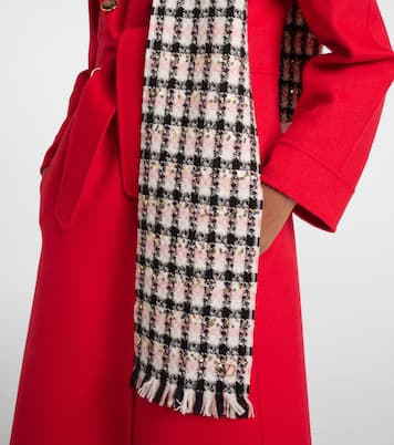 Bufanda de tweed con lentejuelas | Valentino