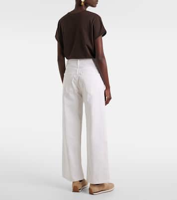 Jeans Ren a vita alta e gamba larga | Agolde