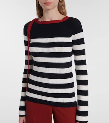 Pullover in lana vergine a righe | Max Mara