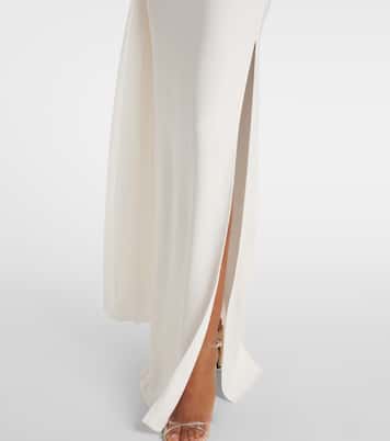 Bridal - Abito a corsetto con velo | Christopher Esber