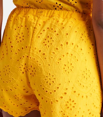 Shorts in cotone sangallo | Poupette St Barth