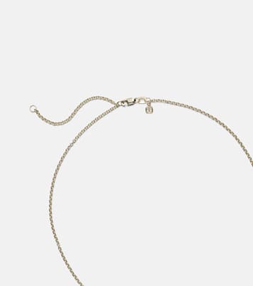 Lovebirds 14kt gold necklace with diamonds | Sydney Evan