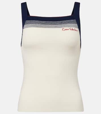 Chez Valentino virgin wool tank top | Valentino