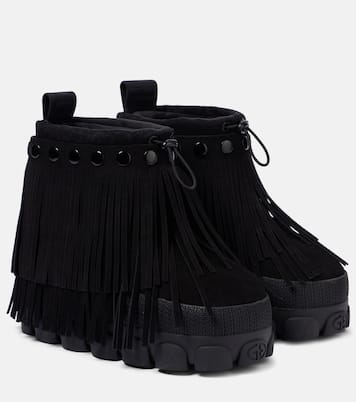 Vergara fringed suede snow boots | Goldbergh