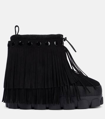 Vergara fringed suede snow boots | Goldbergh