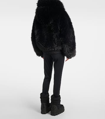 Indira reversible faux fur ski jacket | Goldbergh