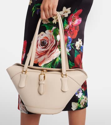 Capri Medium leather tote bag | Dolce&Gabbana