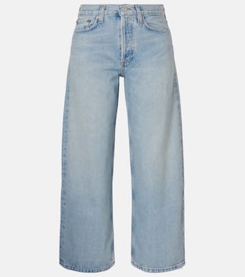 Arc cropped mid-rise wide-leg jeans | Agolde